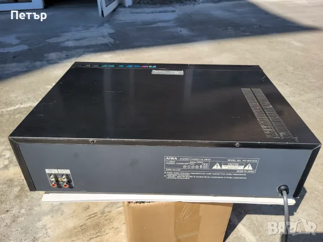 AIWA AD-WX707 със ЗАЩИТНОТО ФОЛИО НА КАПАКА, снимка 4 - Декове - 56270400