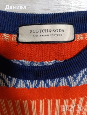 Пуловер Scotcha & Soda, снимка 3 - Пуловери - 53387687
