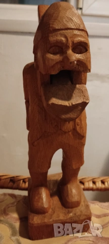 Ръчно изработена, дървена орехотрошачка-функционираща, колекционерска., снимка 2 - Антикварни и старинни предмети - 53032494