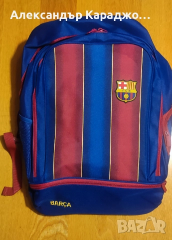 Нова раница Barcelona + подаръци, снимка 2 - Раници - 51674236
