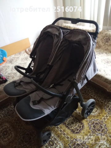 Комбинирана бебешка количка за близнаци , снимка 6 - Стоки за близнаци - 53650539