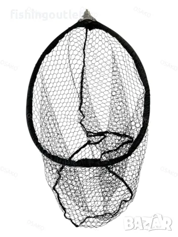 Сгъваема глава за кеп с гумирана мрежа и поплавък Osako / два размера