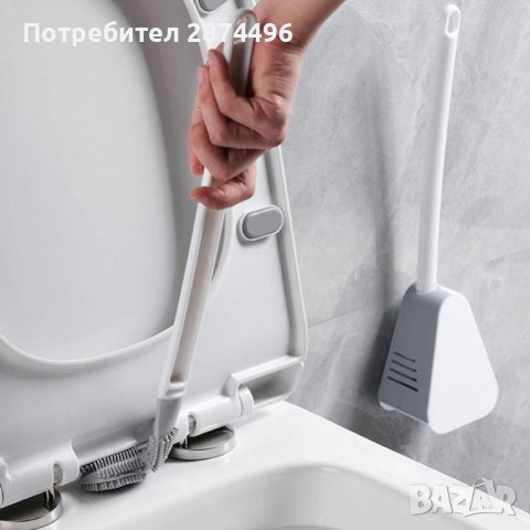 3856 Силиконова четка за тоалетна чиния, снимка 14 - Други стоки за дома - 41704005