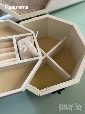 Дървена кутия за бижута, снимка 4 - Други - 48354962