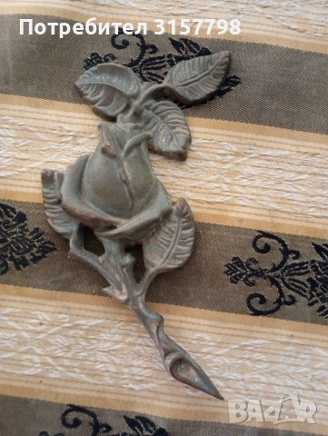 Стара апликация роза, снимка 1