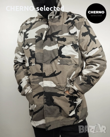 Яке BRANDIT M65 Classic Field Jacket Urban Camo – Размер L – Ново без етикети, снимка 8 - Якета - 52856571