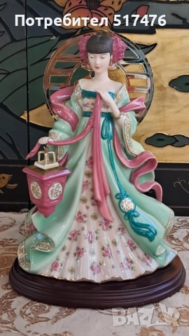 Порцеланова фигура lena liu , снимка 2 - Статуетки - 51860288