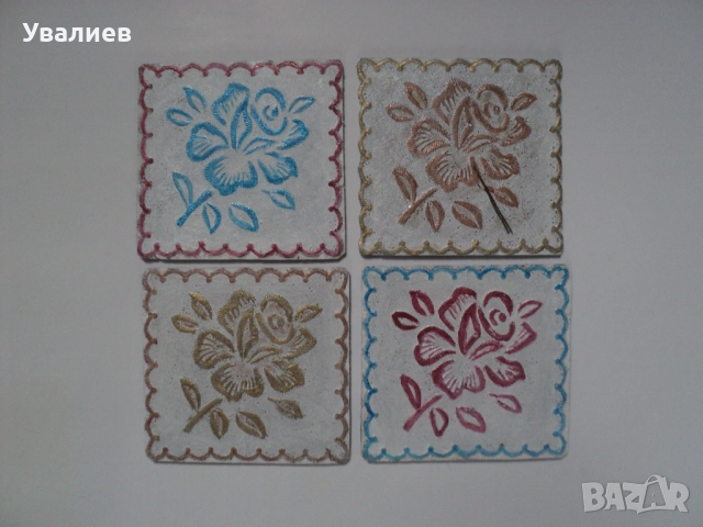 Подложки за чаши, снимка 7 - Аксесоари за кухня - 52096189