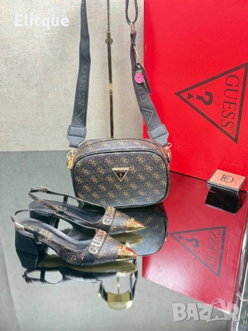 обувки на ток guess , снимка 2 - Дамски обувки на ток - 53359783