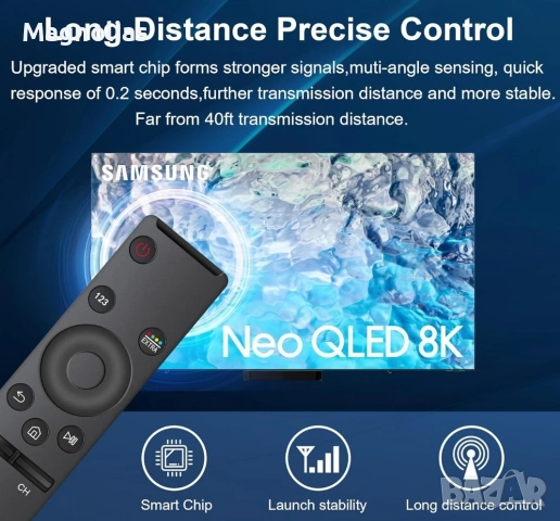 Универсално дистанционно за Samsung Smart 4K TV BN59 , снимка 8 - Дистанционни - 53839479