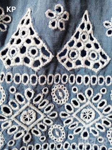 👗 Нова рокля с рязана бродерия размер 40 👗 , снимка 9 - Рокли - 41244912