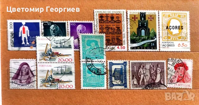 Португалия 100 бр . К.2, снимка 3 - Филателия - 48337969