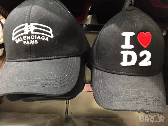 шчпки с козирка dsquared2 nike puma celine amiri, снимка 5 - Шапки - 51356193