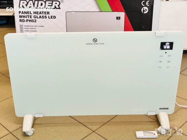 Конвектор Raider стъклен 2 Kw