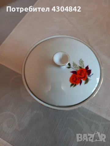 Порцеланова захарница Изида, снимка 4 - Сервизи - 48175593