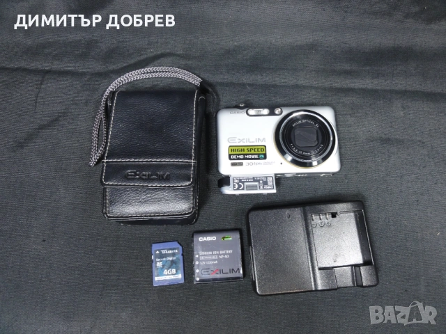 ЦИФРОВ ФОТОАПАРАТ CASIO EXILIM EX-FC100 9,1MP CMOS DIGITAL CAMERA, снимка 13 - Фотоапарати - 53709786