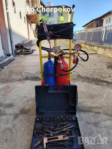 Оксижен мобилен с 2х7 литра бутилки , снимка 2 - Други стоки за дома - 53130095