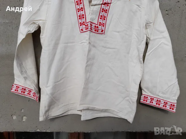 Стара детска риза за носия #4, снимка 3 - Антикварни и старинни предмети - 48944633