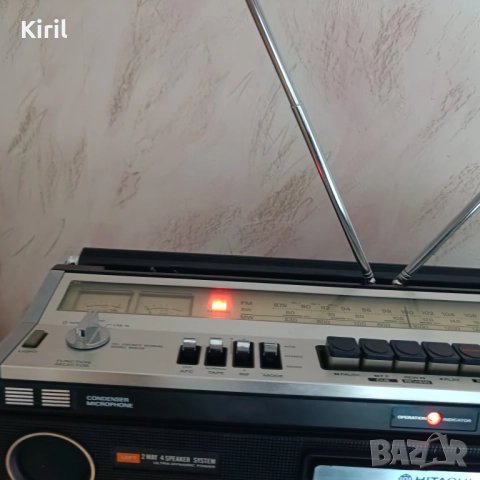 Hitachi TRK 8080E, снимка 3 - Радиокасетофони, транзистори - 52957591