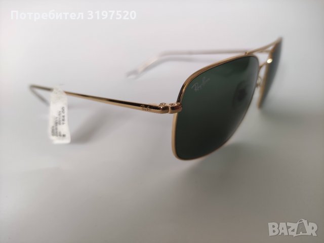 Ray-Ban RB3611 Gold слънчеви очила 100% оригинални 154$, снимка 5 - Слънчеви и диоптрични очила - 34577270