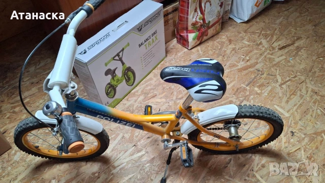 Детски велосипед 16 цола, снимка 2 - Велосипеди - 53270378