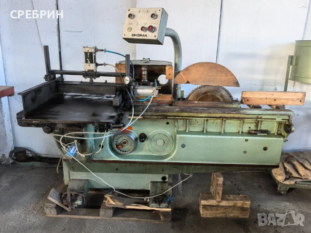 Циркуляр+фреза с ход на картата 1200 мм, снимка 17 - Други машини и части - 50559276