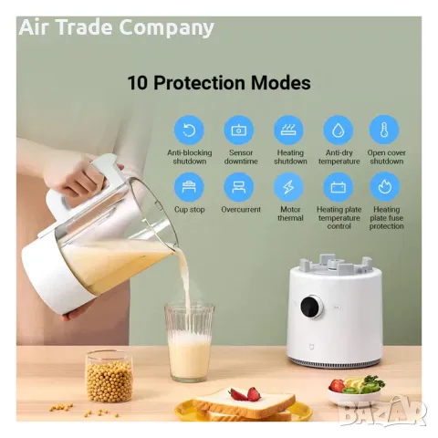 Блендер Xiaomi Mi Smart Blender 1000W – BHR5960EU НОВ, снимка 10 - Блендери - 50066999