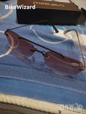 MIRYEA очила с диоптър +2.5 цвят кафяв НОВИ , снимка 3 - Слънчеви и диоптрични очила - 42081620
