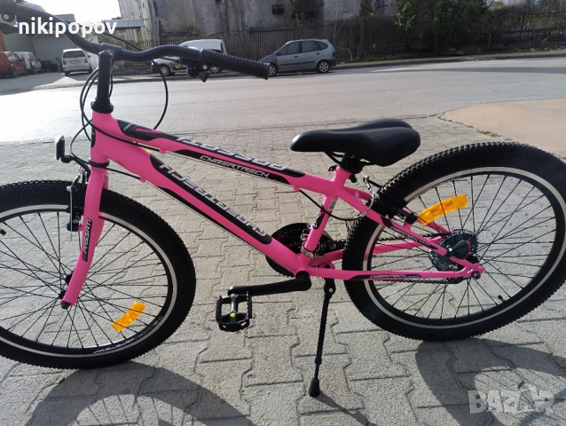 PASSATI Велосипед 24" CYBERTRECK розов, снимка 8 - Велосипеди - 53561265