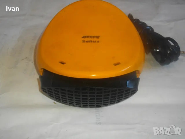 400 ВАТА МАЛКА НОВА МИНИ ЕЛЕКТРИЧЕСКА ПЕЧКА ТУРИСТИЧЕСКА СЕШОАР НЕМСКА СТАРО КАЧЕСТВО KRUPS SOLITAR, снимка 5 - Отоплителни печки - 48329308