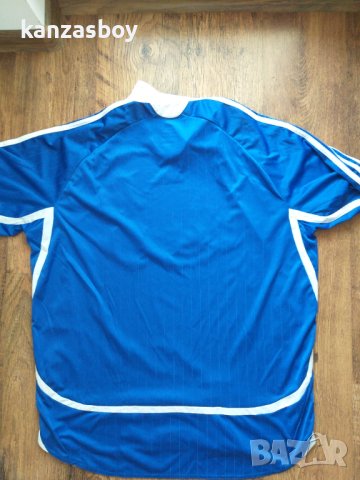 Adidas SCHALKE 2007 2008 HOME FOOTBALL SHIRT - мъжка футболна тениска, снимка 7 - Тениски - 40981568