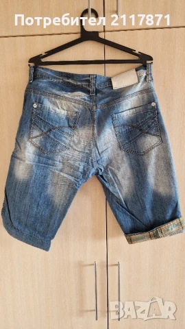 Мъжки къси дънки , снимка 2 - Дънки - 50747775