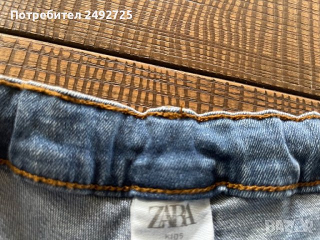 Къси дънки ZARA, снимка 2 - Детски къси панталони - 42450249