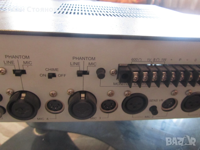 Продавам професионален предусилвател STRONG, снимка 5 - Ресийвъри, усилватели, смесителни пултове - 53096170