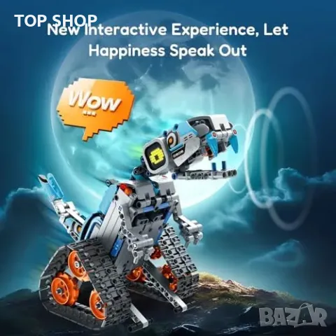 Нов Робот STEM 5 в 1 за сглобяване, подарък за деца, 435 части играчка, снимка 3 - Конструктори - 49956840
