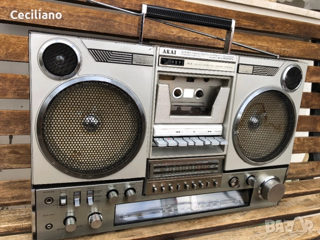 💥 450лв-Радиокасетофон AKAI AJ 500 FL , снимка 10 - Радиокасетофони, транзистори - 52593941