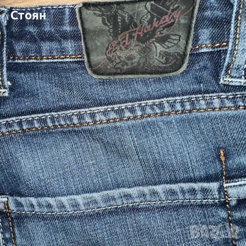 Vintage Ed Hardy Geisha Embroidered wmns Jeans, снимка 5 - Дънки - 52021073