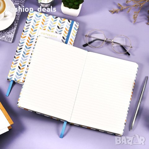 Нов Класически бележник с твърди корици размер A5 еластично затваряне, снимка 4 - Други - 34112350