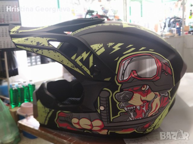 Шлем мотокрос