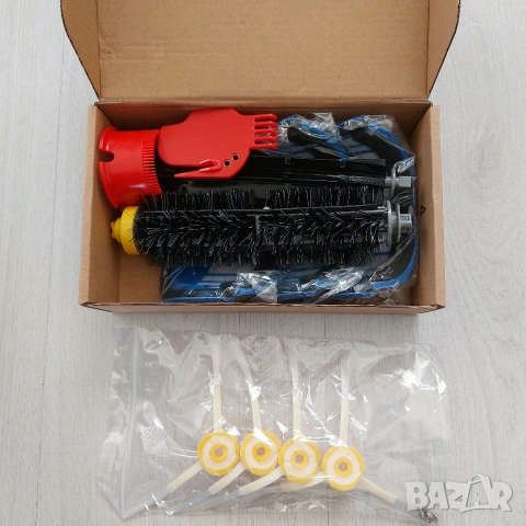 Комплект резервни части за **iRobot Roomba 500 и 600 серия – четки и филтри, снимка 3 - Прахосмукачки - 53605662