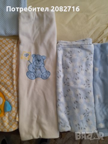Одеяла за бебе,протектор,бельо за кошара, снимка 9 - За бебешки колички - 39172490