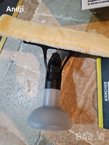 Акумулаторна парочистачка за прозорци Karcher, снимка 2 - Парочистачки и Водоструйки - 52136676