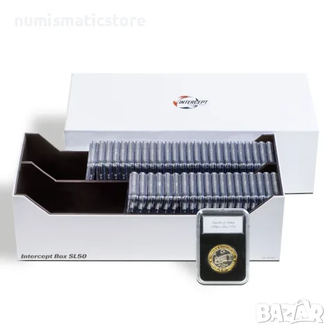 Leuchtturm Intercept XL 50 Slabs капсули за 50 сертифицирани монети! 