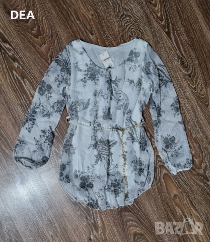 Блуза с колан S/M-35лв.НОВА, снимка 2 - Блузи с дълъг ръкав и пуловери - 39547589