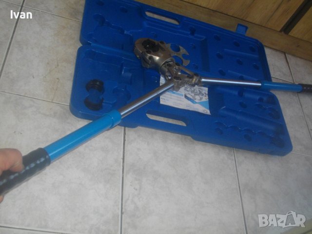 Нова Немска Голяма Ръчна Радиална Преса За Фитинги ТН Профил До 32мм-С Челюсти 16мм-32мм-PIPETECH , снимка 13 - Други инструменти - 44493292