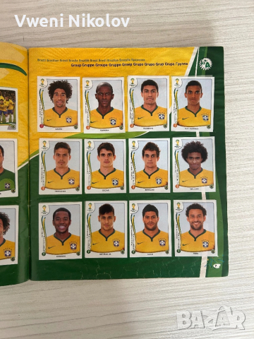 Panini World Cup 2014 напълно попълнен албум, снимка 3 - Колекции - 53694212