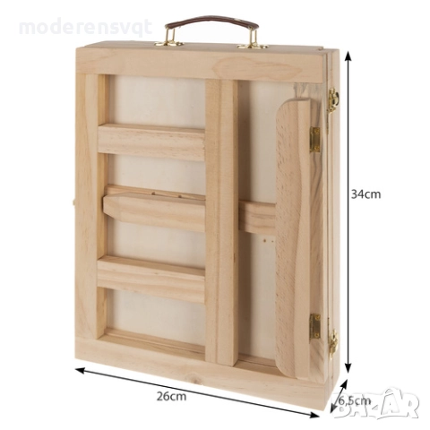 Комплект за рисуване в кутия 45 части, снимка 4 - Други игри - 51611403