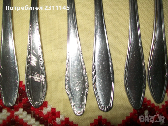 вилици, лъжици, снимка 6 - Прибори за хранене, готвене и сервиране - 52242927