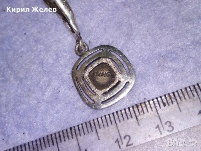 NIKOL@S АВТОРСКА Арт СРЕБЪРНА ОБЕЦА на Известния БИЖУТЕР НИКОЛАС Сребро 925 с КРАЛСКИ СЕДЕФ 34273, снимка 8 - Обеци - 41342370