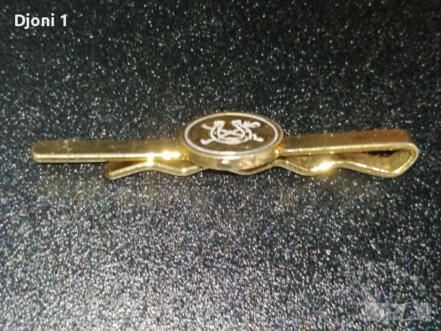 Позлатена игла (щипка) за вратовръзка, снимка 9 - Други - 53590876